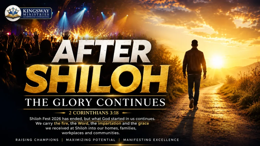 AFTER SHILOH: THE GLORY CONTINUES